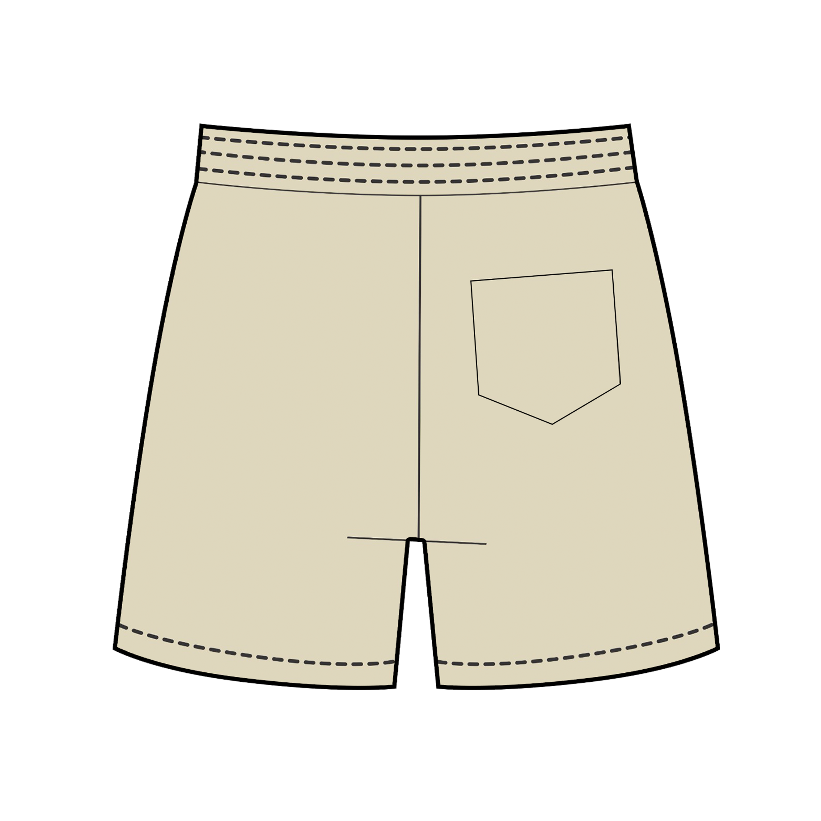 Beige swimshorts