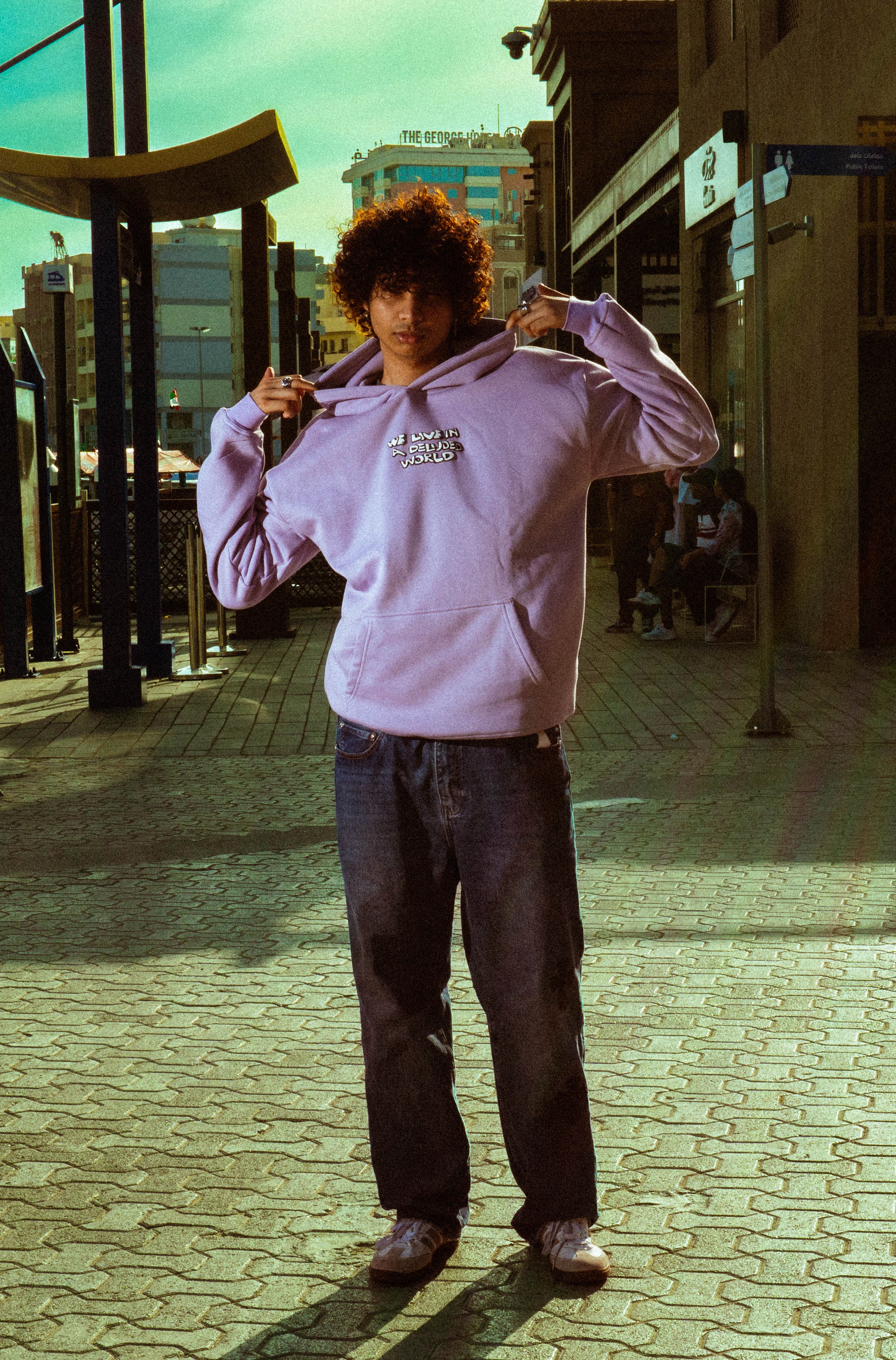 The globe "Baby Purple"