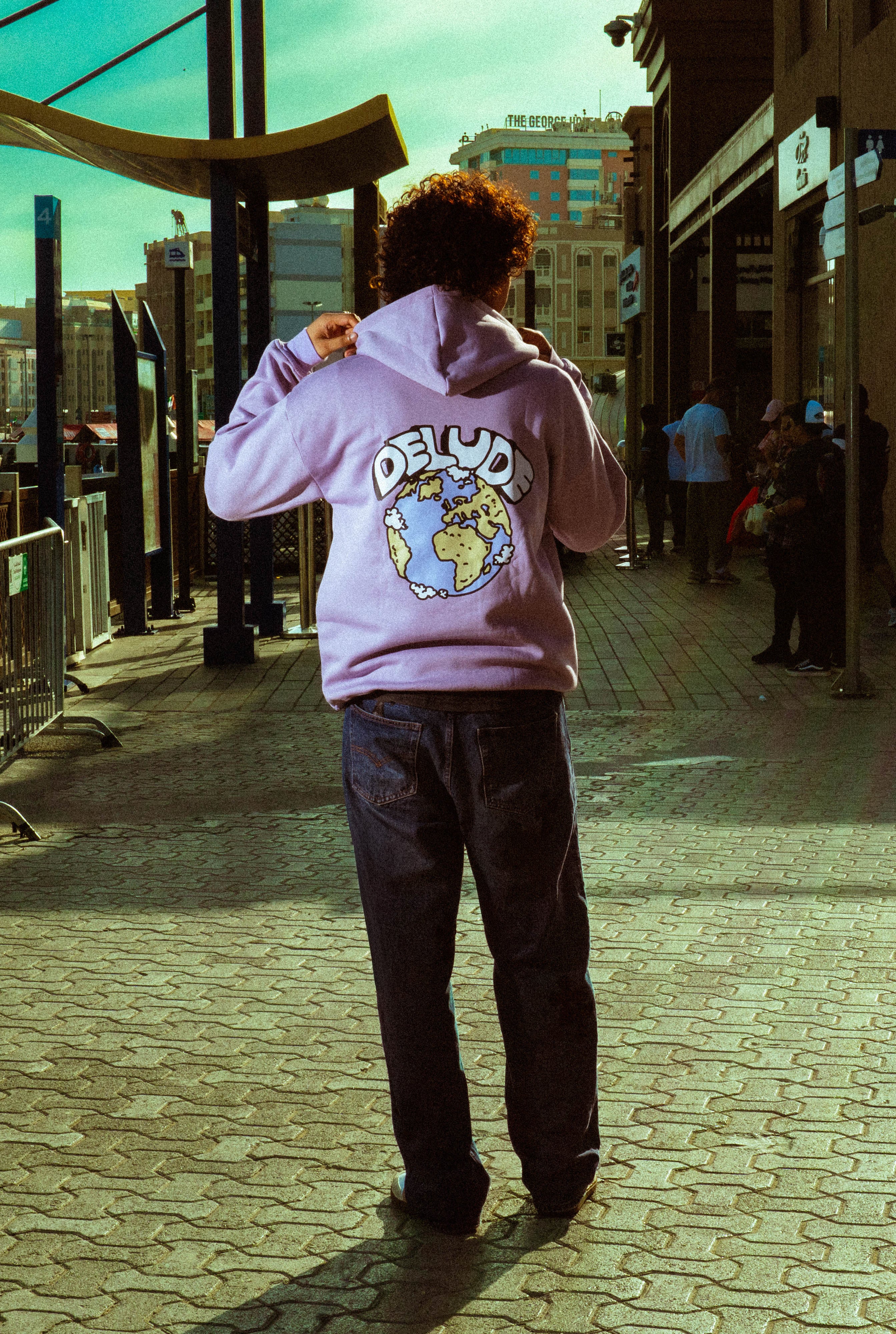 The globe "Baby Purple"