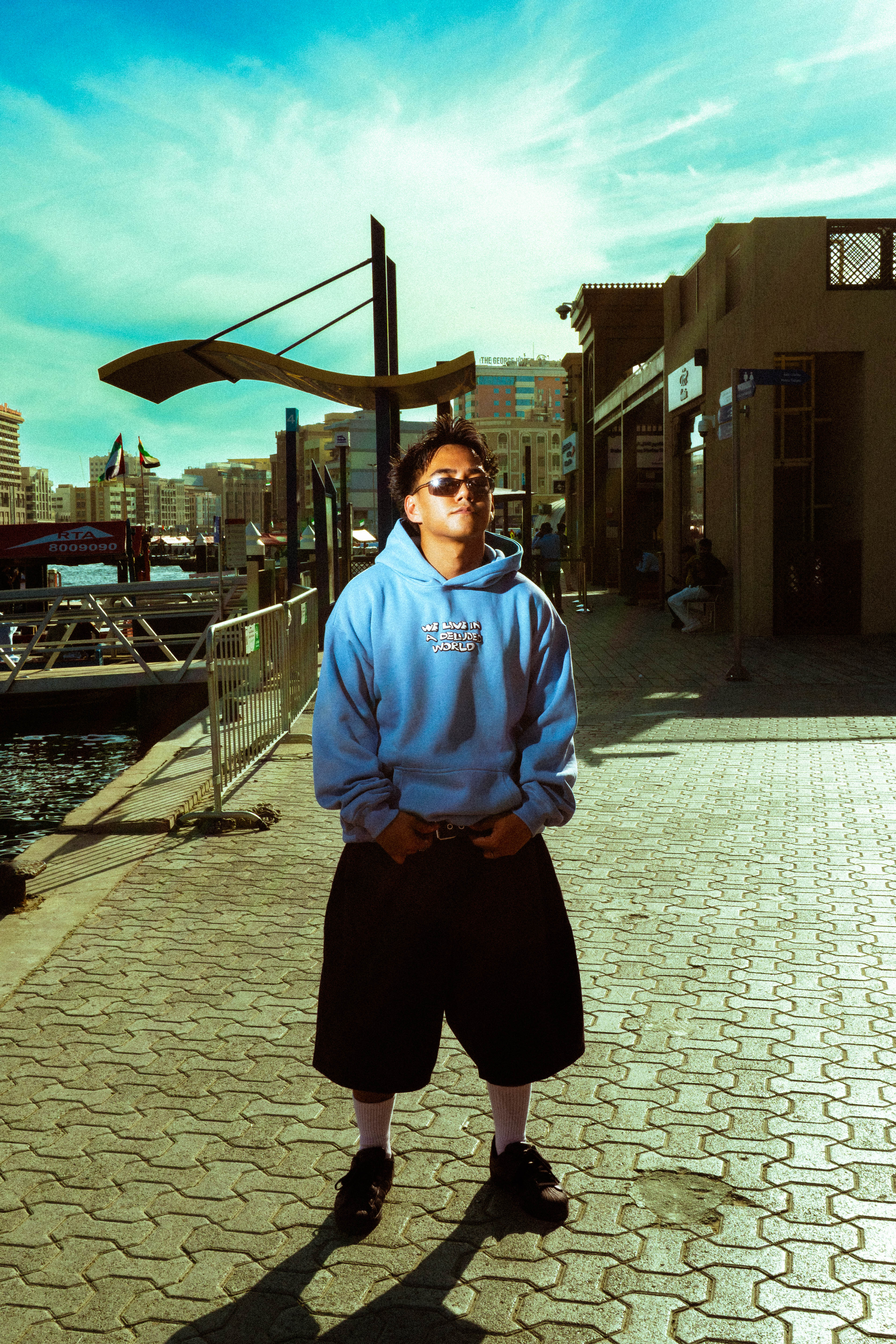 The Globe"Baby Blue”