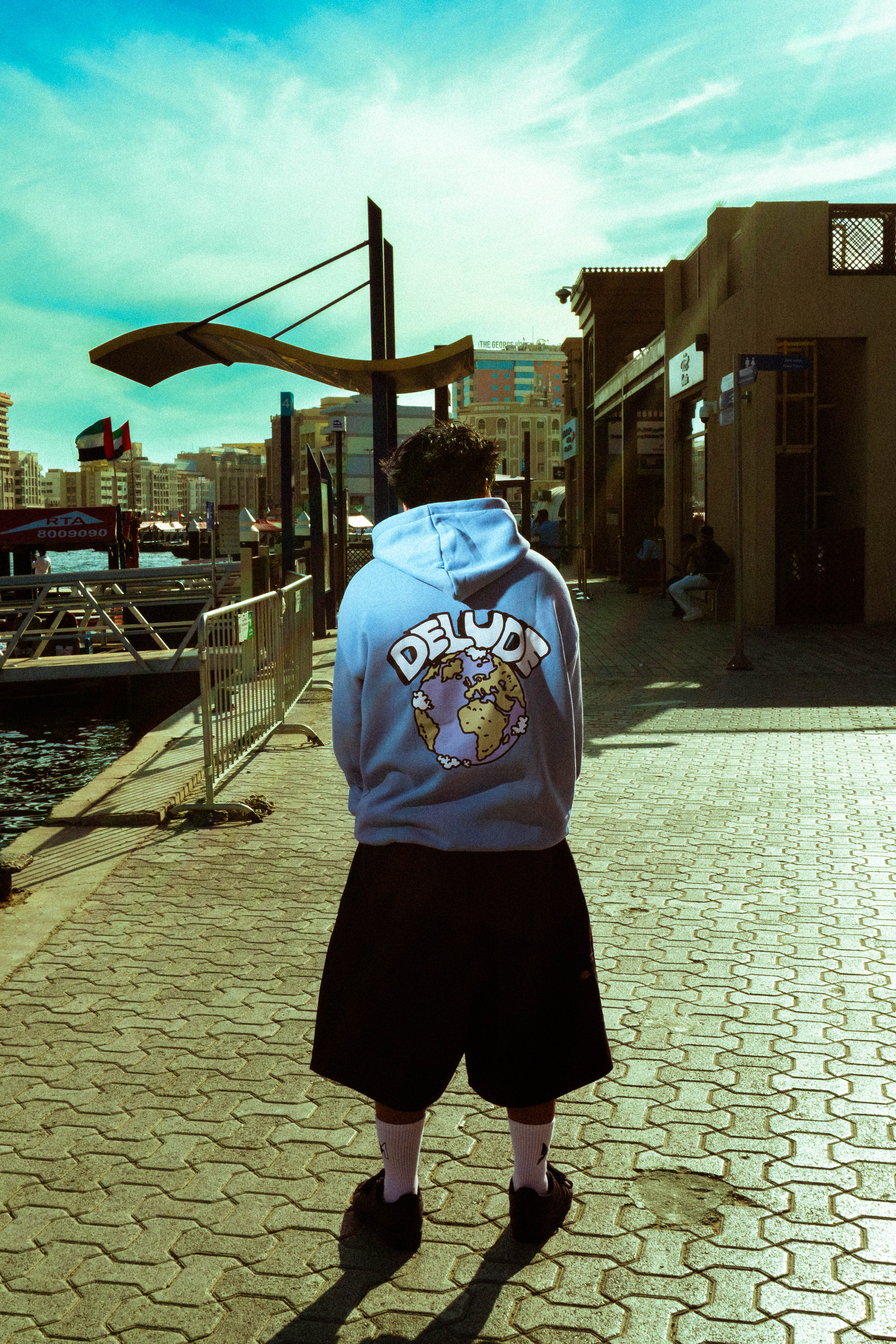 The Globe"Baby Blue”