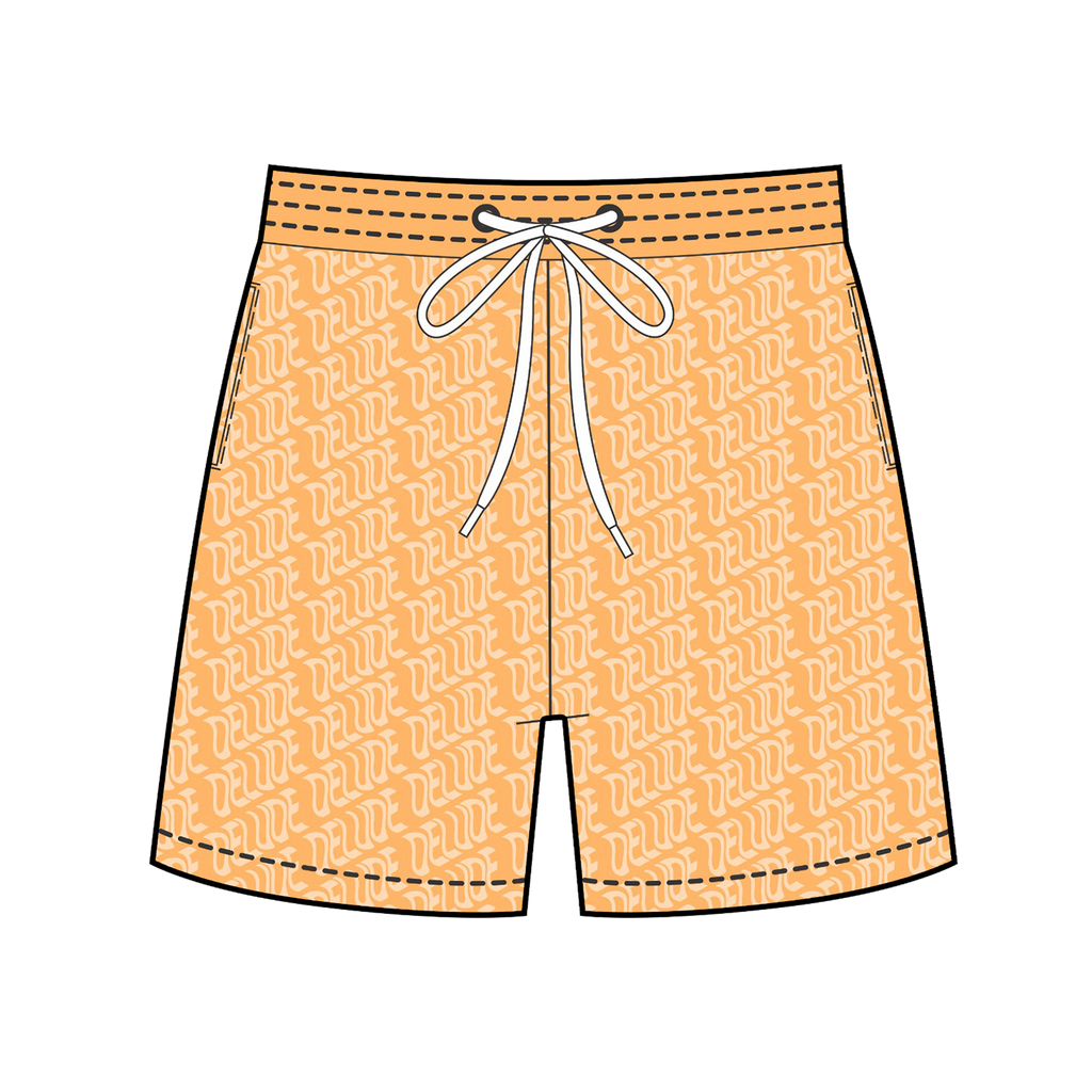 Orange SwimShorts