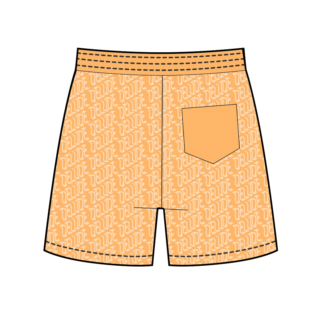 Orange SwimShorts