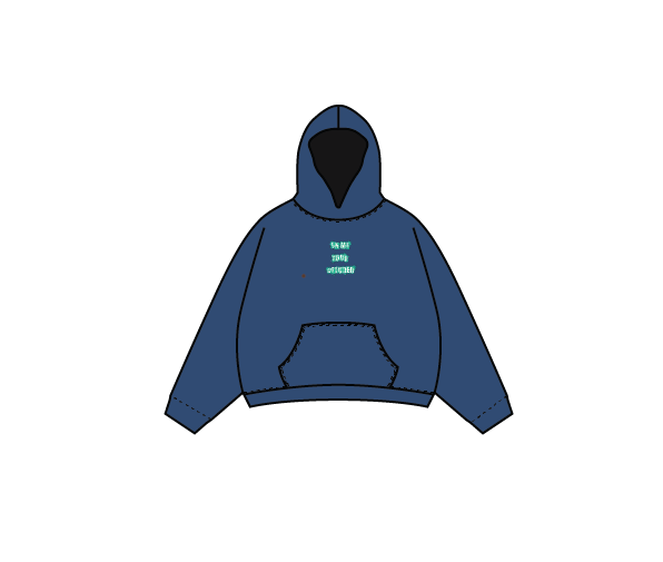 Blue Hoodie