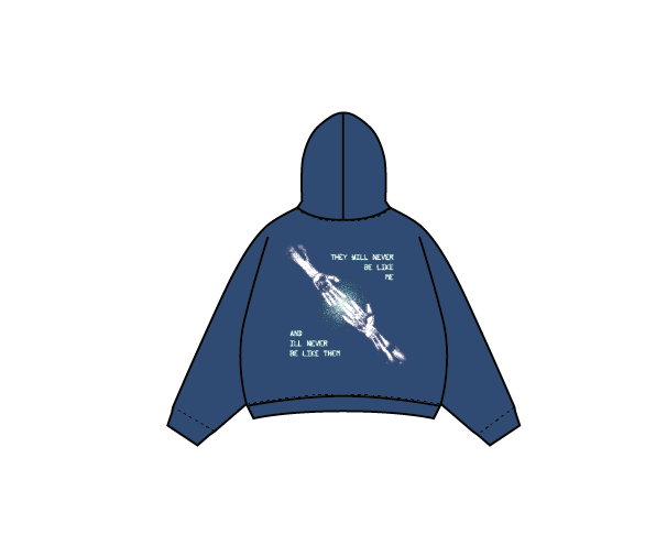 Blue Hoodie