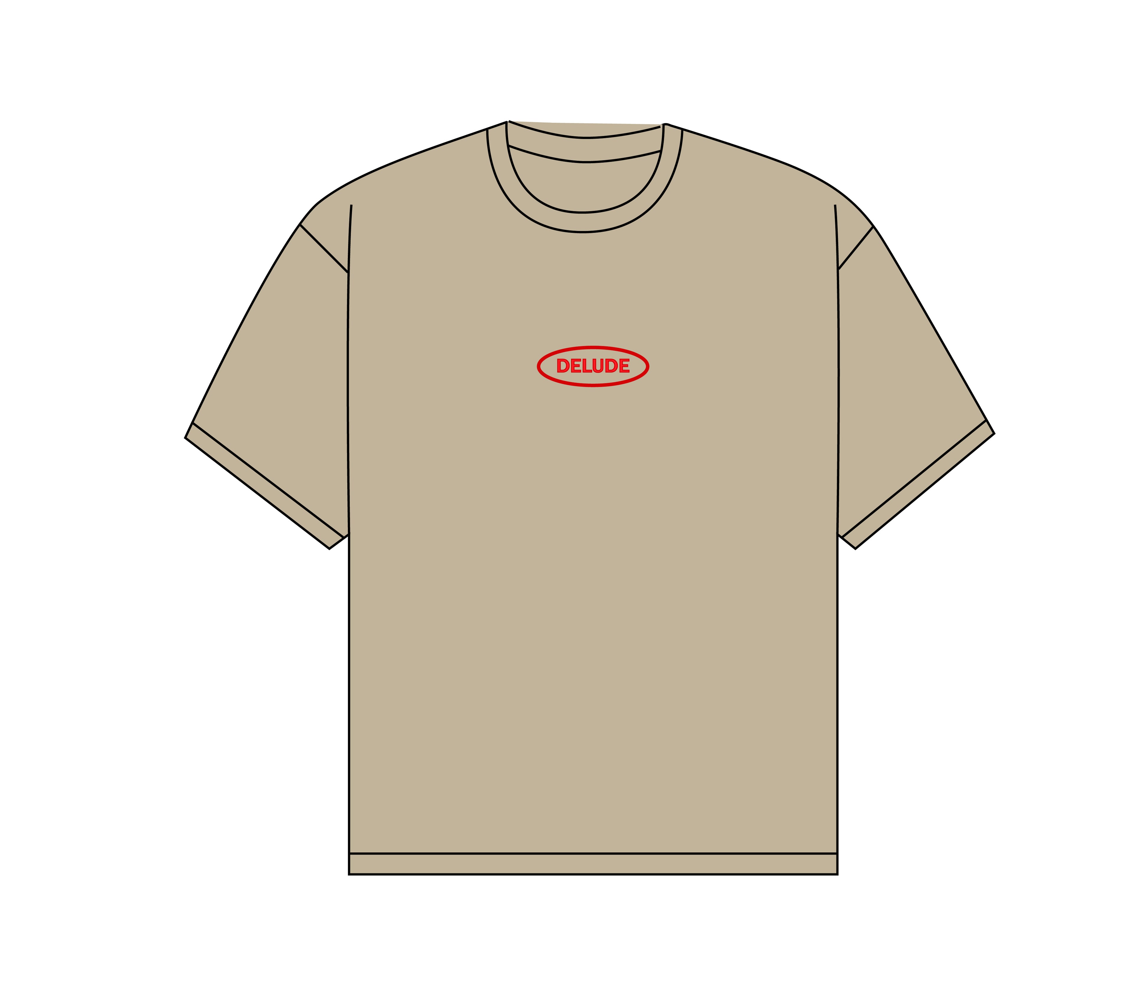 Beige T-shirt